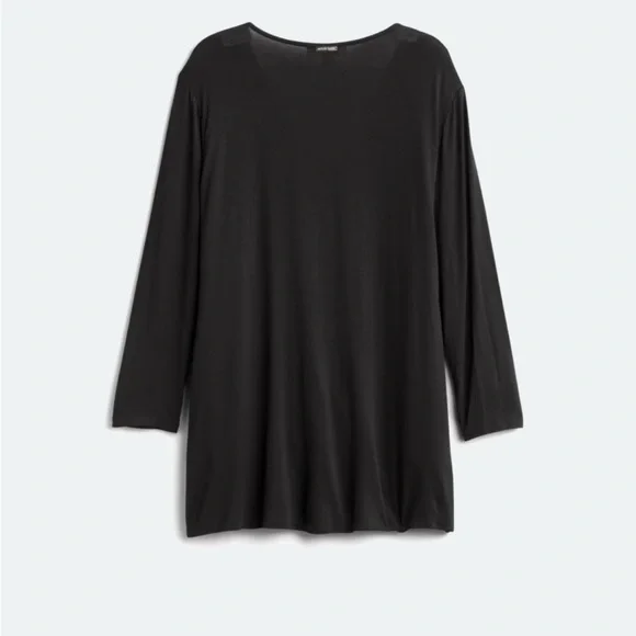 Michael Kors Black V-Neck Blouse - Picture 3 of 4